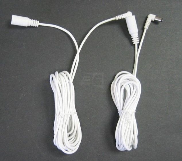 eLEDing 15 ft. EXTENSION CABLES FOR 3W, 5W, 8W, AND 10W SOLAR PANELS 2-PECK