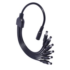 Solar Panel Connector Cable Multiple Devices Compatible 5.5×2.1mm 5.5×2.5mm