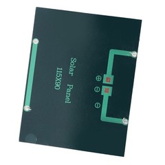 1.5W Solar Panel Waterproof Charging Device For DIY Projects Easy To Use