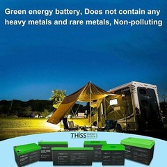 12V 50Ah 100Ah Lithium Battery LiFePO4 Rechargeable 3000+ Deep Cycle BMS Home RV