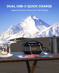 Gofort P56 Portable Power Station Solar Generator 330W Battery Power Supply