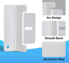 16 Units Solar Panel Mounting Brackets,Z Bracket Sets Lightweight