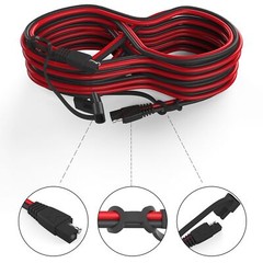 25Feet SAE to SAE Extension Cable Quick Disconnect Connector 16AWGfor Automot…