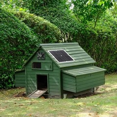 Weatherproof Solar Panel & DC Fan Kit for Effective Airflow & Odor Control