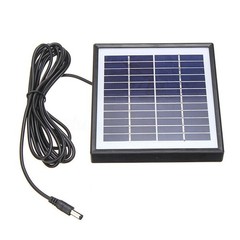 5W Portable Polycrystalline Solar Panel For Outdoor Use Premium