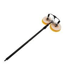 110V Dual-head Solar Panel Cleaning Machine Photovoltaic Panel Brush Kit