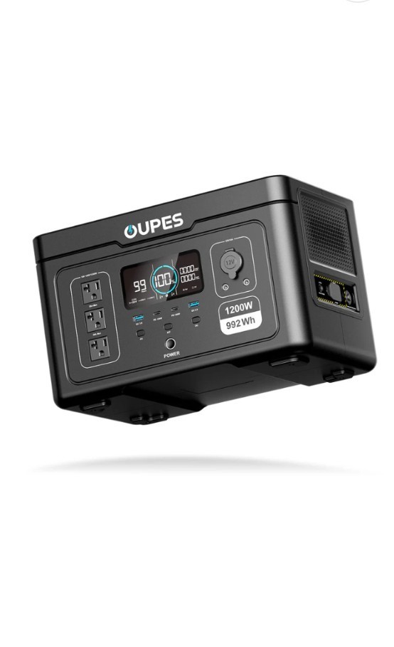 OUPES Exodus 1200 Portable Power Station | 1200W 992Wh