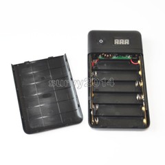 3.3A 5V-21V Mobile Power Bank Six Battery Charger For 19V Laptop iphone 5V