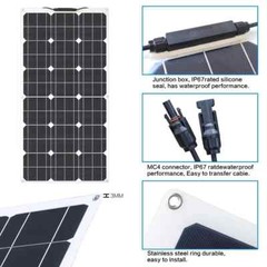 600W Flexible Solar Panel Mono 18V Portable Power Camping Home RV Battery Charge