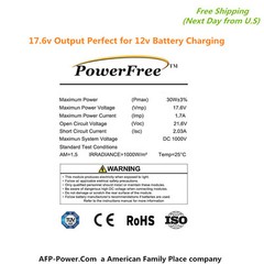 SOLD OUT COMING SOON: 30W 30 Watt Polycrystalline Poly Solar Panel Charging