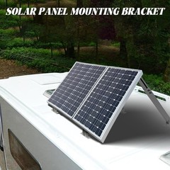 Adjustable Solar Panel Rack 14-27IN – Supports Up to 450W – Easy Mount