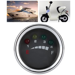4 Segments LED Battery Meter Indicator Display For Electric Solar Boat