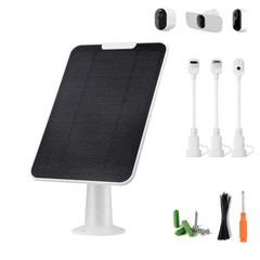 6V 5W Solar Panel Charger for Arlo Security Cameras, Weatherproof, 9.8ft Cable,