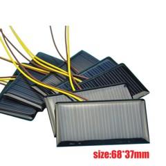 1/2/3/4/5/10X Small Polycrystalline Solar Panel Cell Module For Garden Lights