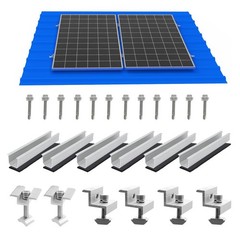 Solar Panel Mounting Brackets, Roof Mount Kit, Rails and Clamps Included for …