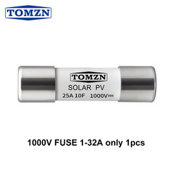Solar DC 1000V PV Fuse 3A 6A 10A 15A 16A 20A 25A 30A 32A High Voltage for Solar
