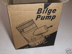 12 volt DC submersible pump 1100 GPH water fountain-marine bilge-solar-pond-RV