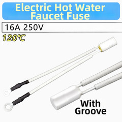 Temperature Fuse 120C 16A 250V for Electric Water Faucet Overheat Protection