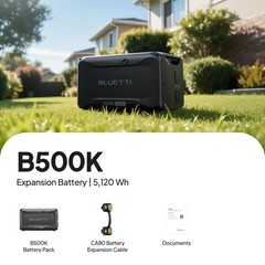 BLUETTI B500K 5120Wh Power Station Smart Expansion Battery for Apex 300
