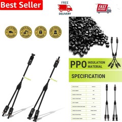 Multi-Panel Connection Made Easy – 2 to 1 Solar Cable Adaptor Kit for PV Systems