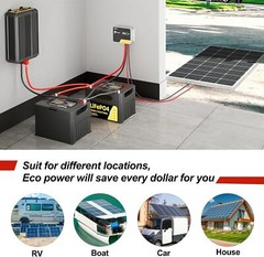 Black+Red 10 AWG Solar Panel Extension Cable Silicone Flexible Wire Connectors