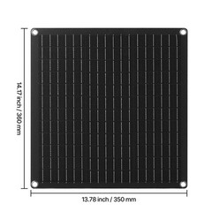 20W 12V IP67 Solar Battery Maintainer RV Boat