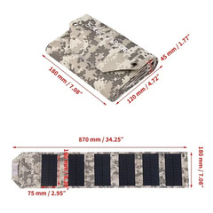 Folding Solar Panel 60W/80W/100W USB 5V Solar Charger Portable Solar Battery Pow