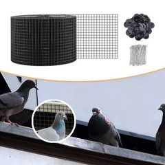 Solar Panel Bird Net 98.4ftx7.8» Portable Heavy Duty Netting Roof Protection