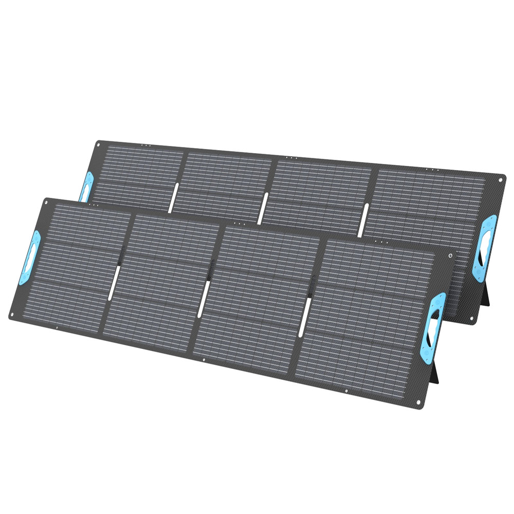 2 x 220W Solar Panel Portable for Bluetti 100 v2 Elite 200 V2 Power Stations