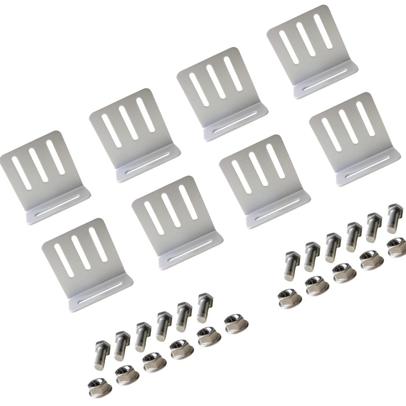 Easyly Install Aluminum Alloys Solars Panel Mounting Brackets Weatherproofed