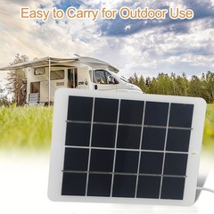 Solar Panel Charger Effective Output Suitable for Various Outdoor Uses