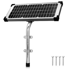 10 Watt Solar Panel Kit Replace FM123 for Mighty Mule FM200 FM350 FM500 FM502