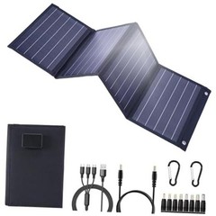 2026Upgrade 40W Foldable Solar Panel Charger,25% High Efficiency Portable N