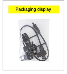 Connector Plug Junction Box Kit Diode Protected Cable PV Mount For Solar Panel