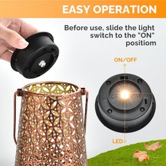 ELUTENG Solar Light Replacement Top 4 Pack (Top Size 2.76 inch, Bottom Size 2.42