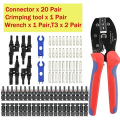 600/400/200/100/40/20/10 Pcs Photovoltaic Solar Connector Kit 1000V 30A Panel So