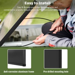 100W 200W 400W 800W 1000W Watt Solar Panel Mono 12V N-Type RV Home Off-Grid