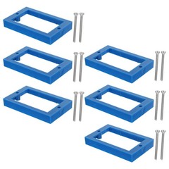 6pcs Electrical Box Extenders: Single Gang Box Extender with Screws – Wall