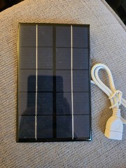 5v usb solar panel 142*88mm 45cm usb – NEW! User on anything that has usb connec