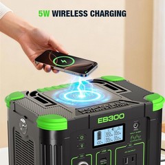 288Wh Solar Generator – Portable Power Station for Outdoors