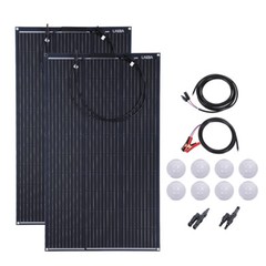 400W Solar Panel Kit Mono High Effience for Home Complete Kit Solar Generator