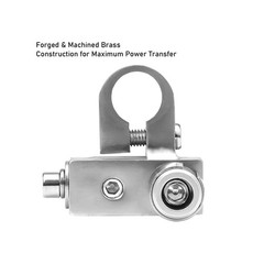 Recoil BTO Solid Brass Positive Negative Battery Terminals with Adaptor Colla…