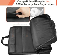 Solar Panel Storage Bag Compatible with 2 Jackery 200W, Padded Portable…