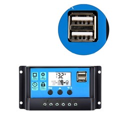 Universal Solar Panel Controller 24V Auto For DIY Solar Power ABS Material