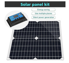 200 Watts Solar Panel Kit 100A 12V Battery Charger w/ Controller Caravan Boat RV