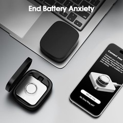 Charging Case Compatible with Oura Ring Gen 5, 4 & 3, 1000mAh Portable Travel