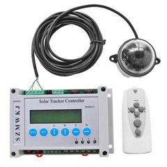 12V 6000N LCD Solar Tracker Dual Axis Kits W/ 12″ Linear Actuators W/ Controller