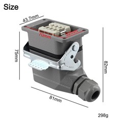 Dependable 6 Core Connectors Suitable for Industrial Machinery and Automation