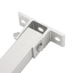 4 PCs Solar Panel RV Tilt Mount Brackets Set Adjustable Angle for Roof Install