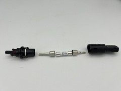 PV In-line Fuse holder with Fuse F4C-212-1038 (10*38) 1000v 15A, Male/Female